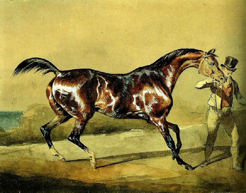 cheval a' l' entrainement, charles emile callande